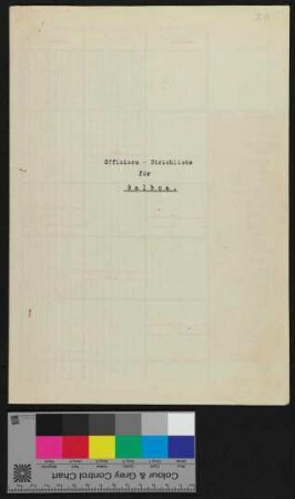 Programm, Offiziers-Strichliste, Merkblatt für dioe Besatzung, handschriftliches Konzept
