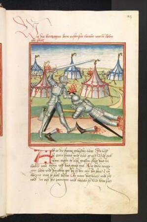 Die Herzogin schlägt Luciant den Kopf ab
