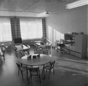 Dresden-Johannstadt, Elisenstraße. Kindergarten. Gruppenraum