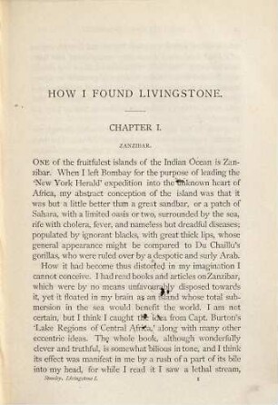 How I found Livingstone : travels, Adventures, and Discoveries in Central Africa; including four Months' Residence with Dr. Livingstone, 1