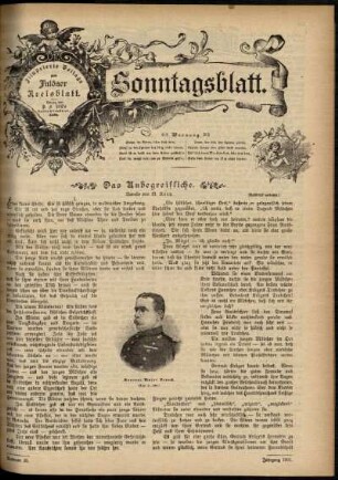 Ausgabe vom Sonntag, den 28. Juli 1901.