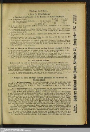 Mitteilungen über Post-, Telegraphen-, Fernsprech- und Eisenbahnwesen