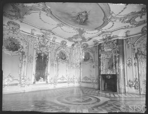 Potsdam, Neues Palais, Oberes Fürstenquartier, Oberes Konzertzimmer, R.: 260.