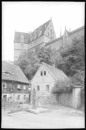 Meißen. Niedermeisa- Schuhmacherei Legler - Albrechtsburg