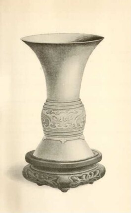 Vase (copied from ancient bronze) of Ju-Yao Céladon