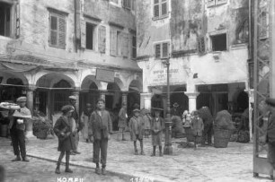 Markttreiben in der Altstadt von Korfu
