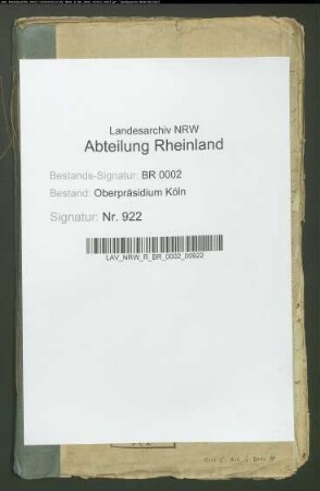 Einführung der Städteordnung.