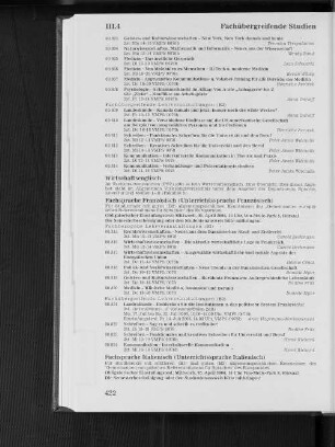 Fachsprache Italienisch (Unterrichtssprache Italienisch)