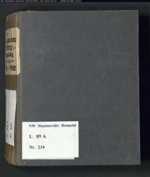 Gogerichtsregister Schwalenberg, Oldenburg und Stoppelberg