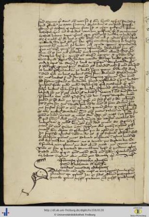 [57v] Epistola ad Gibertum grammaticum Parmensem.