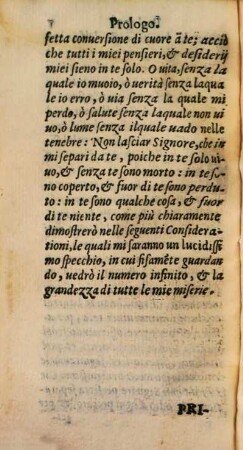 La ... Parte Dell'Oratione Et Meditatione : Per li Giorni della Settimana, & per altro tempe, 4. ... intitolata Specchio Della Vita Hvmana, nellaquale si pone un'Essercitio mentale ...