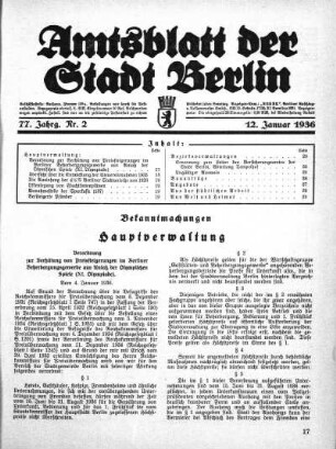 1936,2: Nr. 2, 12. Januar 1936