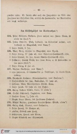 Im Kisselgäßel im Kaltenthal