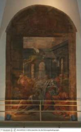 Heilungswunder Jesu, Christus heilt Gelähmte (piscina probatica)