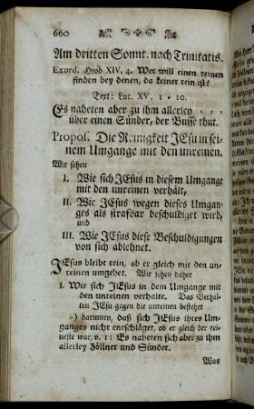 Am dritten Sonnt. nach Trinitatis.