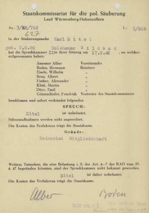 Eitel, Karl