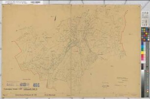 Meschede, Stadt (Meschede), Meschede, Land (Meschede), Remblinghausen (Meschede), Reiste (Eslohe), Enkhausen (Meschede), Calle (Meschede), Flurbereinigung Hennetal, Schätzungsriß Bl.14 Enkhausen Flur 5