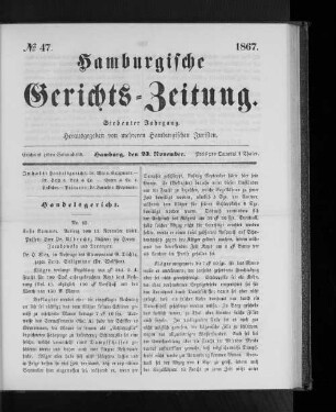 Handelsgericht.