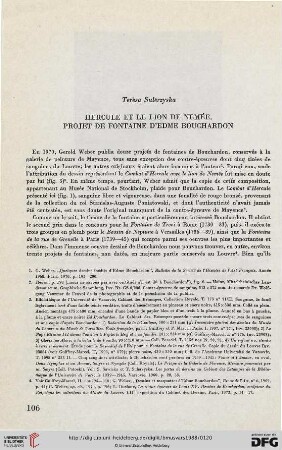 29: Hercule et le lion de Nemée : Projet de fontaine d'Edme Bouchardon