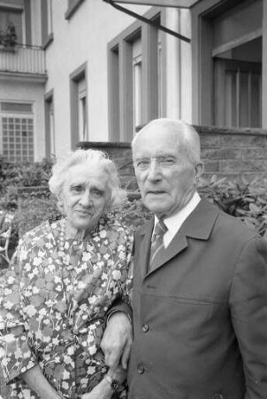 Diamanthochzeit der Eheleute Erich und Ottilie Bock