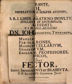Disputatio Inauguralis De Remissione Iuris Privatorum