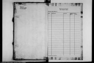 Kopialbuch über die Pfarr-Register-Briefschaften