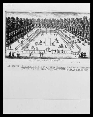 Chantilly, Schlosspark, Manege