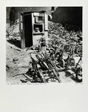 ... das Geschäftsleben kommt langsam in Gang, Berlin 1954