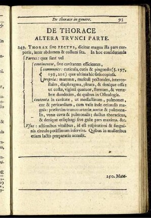 De Thorace Altera Trunci Parte.