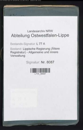 (Obst)baumbepflanzung an den Landstraßen (Chausseen), Bd. 6