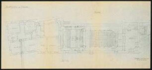 Fürstbischöfliches Opernhaus, Passau: Grundriss Parkett 1:100