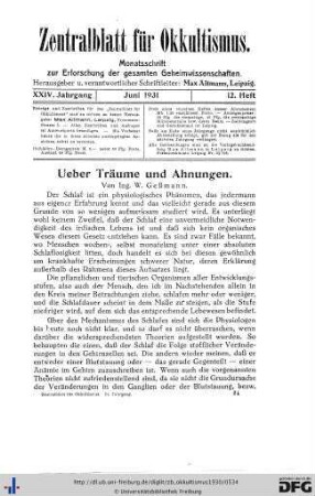 12. Heft (Jun. 1931)