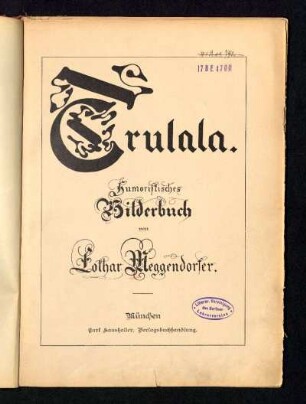 Trulala : humoristisches Bilderbuch