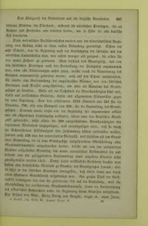Sechstes Buch. Die nächsten Folgen der Juli-Revolution