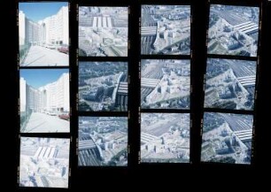 Platzbebauung Hauptbahnhof Düsseldorf Ostseite, 1986
