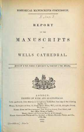 Report. 10. 1885, Appendix part 3