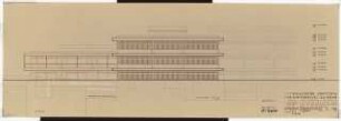 Physikalische Institute der Universität Köln: Kernphysik Nordwestansicht, 1:100