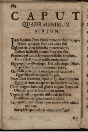 Caput Quadragesimum Sextum