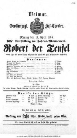 Robert der Teufel