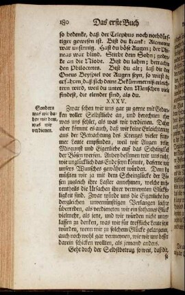 XXXV. Sondern deß, was wir haben, mit dem, was wir verdienen.