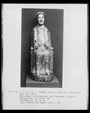 Thronende Muttergottes aus Oudergem