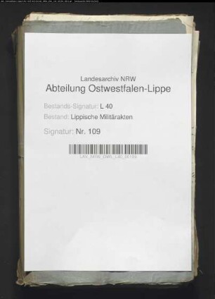 Konfiskation der Brautschätze der desertierten Enrollierten und Kompaniesoldaten