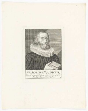 Bildnis des Benedict Mauricius