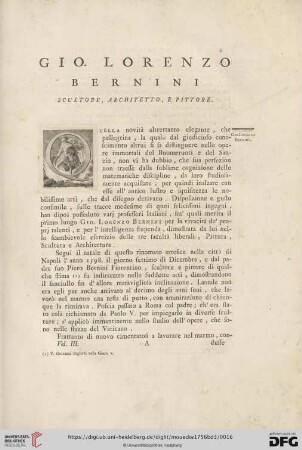 Gio. Lorenzo Bernini
