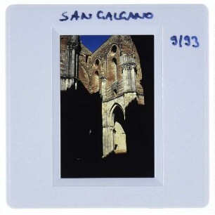Chiusdino, Abtei S. Galgano : Querhaus