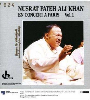 Nusrat Fateh Ali Khan et son Ensemble en Concert a Paris, Vol.1