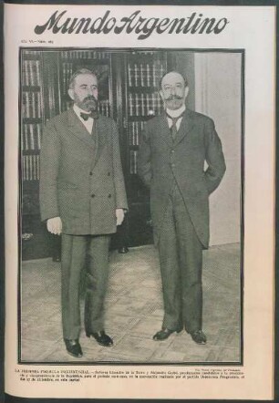 La primera formula presidencial [Fotografía]