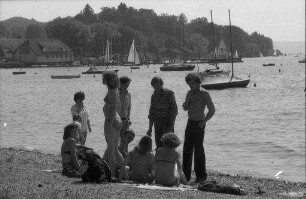 Herrsching: Strandbetrieb am Sonntag