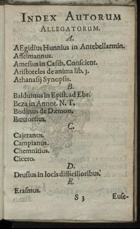 Index Autorum Allegatorum