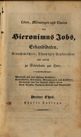 Die Jobsiade : ein grotesk-komisches Heldengedicht in 3 Theilen, 3